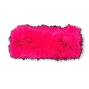 Chic Hot Pink Faux Fur Hair Accessory